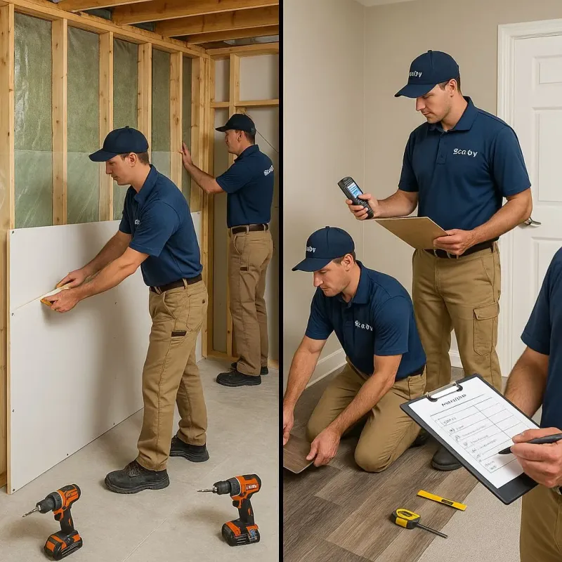Repairs and Reconstruction process in Franklin County, ID